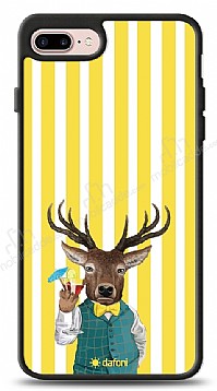 Dafoni Art iPhone 7 Plus / 8 Plus Coctail Deer Klf