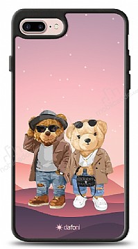 Dafoni Art iPhone 7 Plus / 8 Plus Cool Couple Teddy Klf