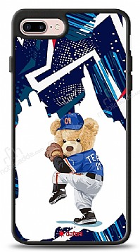 Dafoni Art iPhone 7 Plus / 8 Plus Hand Soccer Teddy Bear Klf