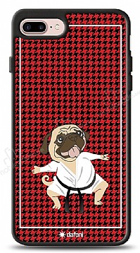 Dafoni Art iPhone 7 Plus / 8 Plus Karate Fighter Pug Klf