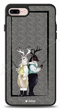 Dafoni Art iPhone 7 Plus / 8 Plus Spy Deers Klf