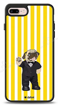 Dafoni Art iPhone 7 Plus / 8 Plus Suit Pug Klf
