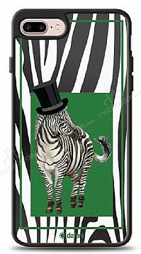 Dafoni Art iPhone 7 Plus / 8 Plus Zebra Pattern Klf