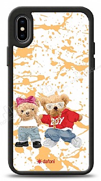 Dafoni Art iPhone X Style Couple Teddy Klf