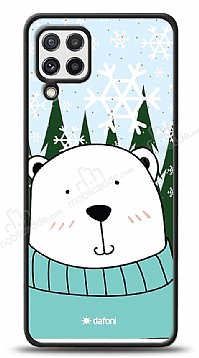 Dafoni Art Samsung Galaxy A22 4G Snow Bear Klf
