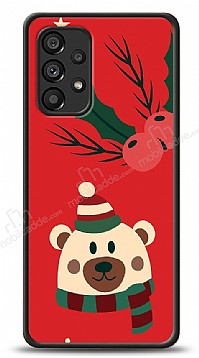 Dafoni Art Samsung Galaxy A53 5G Christmas Bear Klf