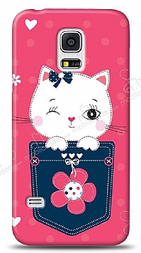 Samsung Galaxy S5 mini Pink Cat Klf