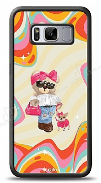 Dafoni Art Samsung Galaxy S8 Pinky Bear Klf