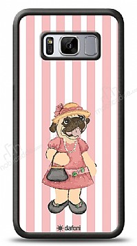 Dafoni Art Samsung Galaxy S8 Plus Pug Girl Klf