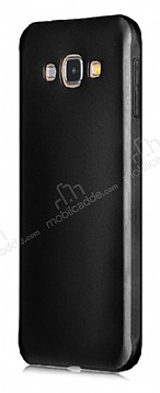 Samsung Galaxy A8 Mat Siyah Silikon Klf