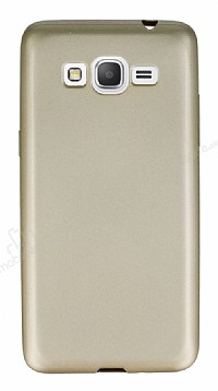 Samsung Galaxy Grand Prime / Prime Plus Mat Gold Silikon Klf