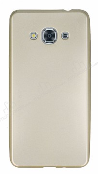 Samsung Galaxy J3 Pro Mat Gold Silikon Klf