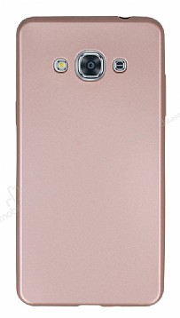 Samsung Galaxy J3 Pro Mat Rose Gold Silikon Klf