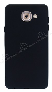 Samsung Galaxy J7 Max Mat Siyah Silikon Klf