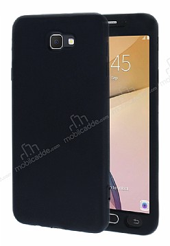 Samsung Galaxy J7 Prime / J7 Prime 2 360 Derece Koruma Likit Siyah Silikon Klf