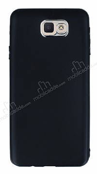 Samsung Galaxy J7 Prime / J7 Prime 2 Metal Kamera Korumal Siyah Silikon Klf