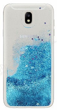 Samsung Galaxy J7 Pro 2017 Sulu Mavi Rubber Klf