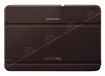 Samsung Galaxy Note 10.1 Orjinal Book Cover Kahverengi Klf