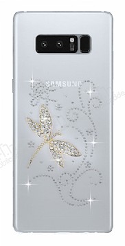 Samsung Galaxy Note 8 Tal Yusufuk effaf Silikon Klf