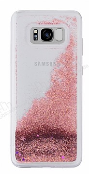 Samsung Galaxy S8 Plus Sulu Rose Gold Rubber Klf