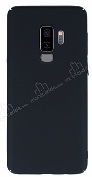 Samsung Galaxy S9 Plus Tam Kenar Koruma Siyah Rubber Klf