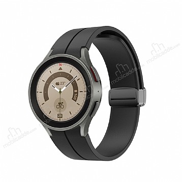 Samsung Galaxy Watch 4 Classic Siyah Silikon Kordon (42mm)