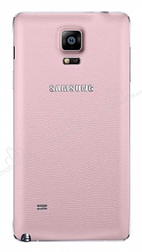 Samsung N9100 Galaxy Note 4 Orjinal Pembe Batarya Kapa