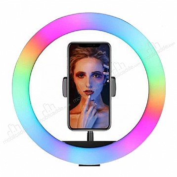 Soft Ring Light MJ33 RGB Profesyonel Selfie I 33 cm