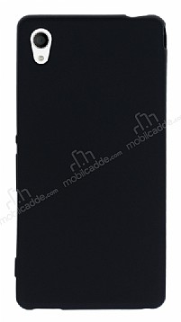 Sony Xperia M4 Aqua Mat Siyah Silikon Klf