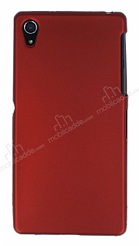 Sony Xperia Z2 Mat Krmz Silikon Klf