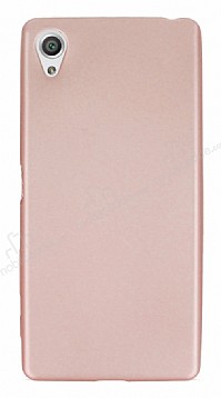 Sony Xperia Z5 Mat Rose Gold Silikon Klf