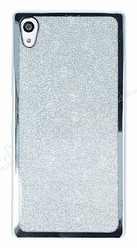 Sony Xperia Z5 Simli Silver Silikon Klf