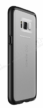 Speck Samsung Galaxy S8 Plus Siyah Silikon Kenarl Ultra Koruma Klf