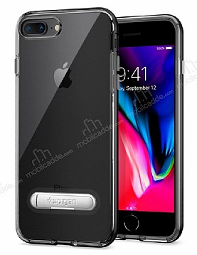 Spigen Crystal Hybrid iPhone 7 Plus / 8 Plus Siyah Klf
