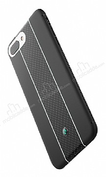 Totu Design Verti Color Series iPhone 7 Plus / 8 Plus Beyaz izgili Silikon Klf