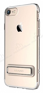 Usams iPhone 7 / 8 Standl Gold Silikon Klf