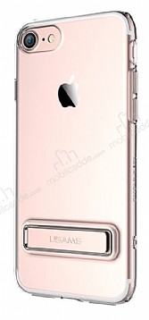 Usams iPhone 7 / 8 Standl Rose Gold Silikon Klf