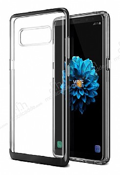 VRS Design Crystal Bumper Samsung Galaxy Note 8 Siyah Klf