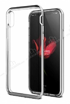 VRS Design Crystal Bumper iPhone X / XS Silver Klf