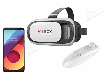 VR BOX LG Q6 Bluetooth Kontrol Kumandal 3D Sanal Gereklik Gzl