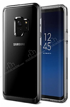 VRS Design Crystal Bumper Samsung Galaxy S9 Metal Black Klf