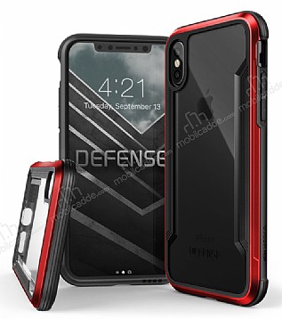 X-Doria Defense Shield iPhone X / XS Ultra Koruma Krmz Klf