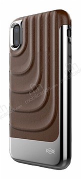 X-Doria Spartan iPhone X / XS Ultra Koruma Kahverengi Gerek Deri Klf