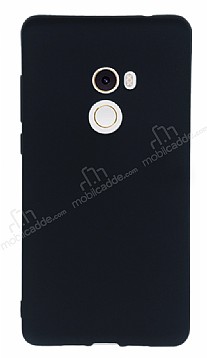 Xiaomi Mi Mix 2 Mat Siyah Silikon Klf