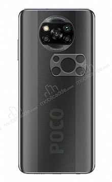 Xiaomi Poco X3 effaf 3D Cam Kamera Koruyucu