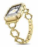 Apple Watch Tal Gold Metal Kordon (44 mm)