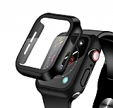 Apple Watch / Watch 2 / Watch 3 Siyah Cam Klf (42 mm)