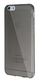 Dafoni Aircraft iPhone 6 Plus / 6S Plus Ultra nce effaf Siyah Silikon Klf