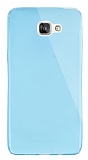 Dafoni Aircraft Samsung Galaxy A9 Ultra nce effaf Mavi Silikon Klf