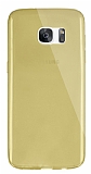 Dafoni Aircraft Samsung Galaxy S7 edge Ultra nce effaf Gold Silikon Klf